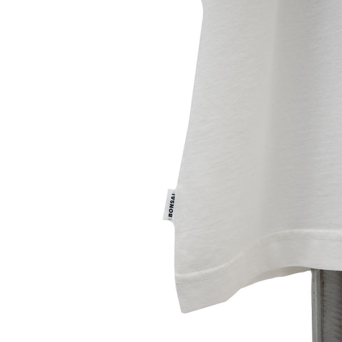 Bonsai Oversize Tee, Printed Graphic White TS002-006 Degli Uberti